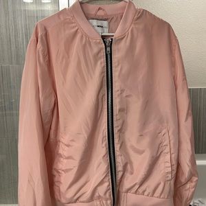 Forever 21 “Pink Bomber Jacket”